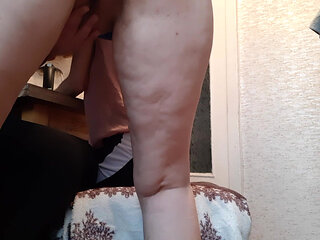 Our MILF Neighbor Came to Us so That We Could Fuck Her with Dirty Russian Talk