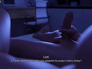 My Pleasure 38 - Lori's Good Night Handjob to Julian