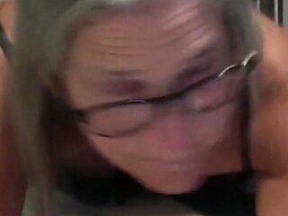 Hot MILF Gets Fucked Doggy Style Face Front Hubby Cums on Ass