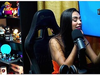 The Carioca Loved The Podcast Presenters Cock, Wanted To Put The Plug In The Ass - Papum No Barraco