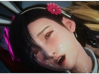 Lustful Bunny Girl Tifa Passionate Sex
