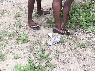 Youthful couple makes love in their lovely home