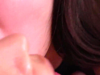Japanese Lesbian - Machi Ikuno Licks Rin Amamiyas Face and Spits in Her Mouth
