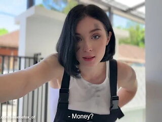 Beauty Auto-mechanic Deepthroat, Rough Fucks and gets Facial Pov