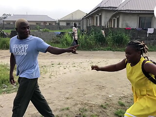 HORNY STUDENT RUNS AFTER THE BLACK TEACHER TO TRADE SEX FOR SCORES. SEE FULL VIDEO ON RED