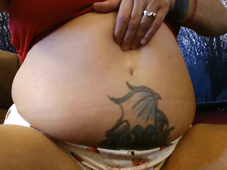 Big Jiggly Belly Bulge Fat Thick Chubby BBW