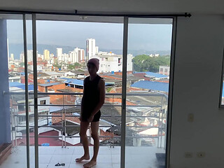 Colombian boy and vergon has a great erection and takes out his hot milk