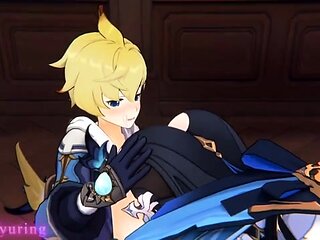 Eula fell asleep [lyusfyuring]