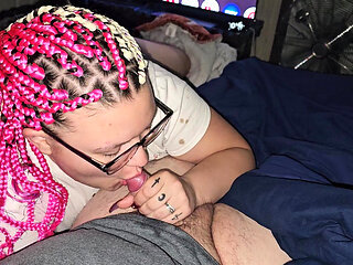 Amazing Blowjob Beautiful Eyes Looking up