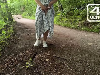 Almost Caught: Public Lake Fuck, Handjob &amp_ Outdoor Piss