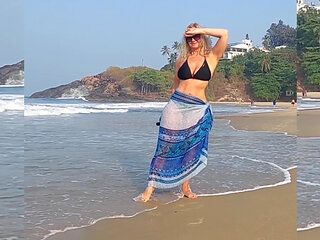 Amateur Blonde Wife Enjoys Sex