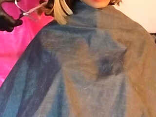Julia ebony sex doll slave blonde bobcut