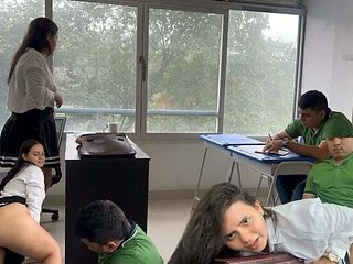 Hot Student Fucks His Teacher Hard - Hindi Audio HD Porn