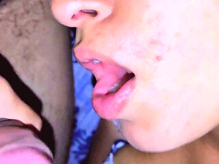 Stepbrother Asks for Deepthroat. Leaves My Ass Open and Full of His Milk