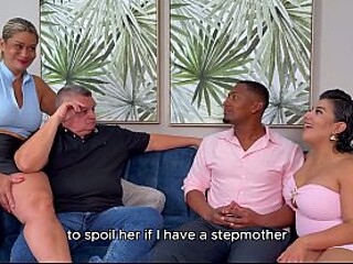 Married man's BBC makes it a wild family affair with stepmom and stepdaughter