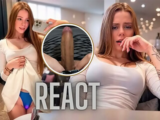 React: POV : Control MULTIORGASMS on a Date - Remote Sex Toy in a Public Place - ArinaFox