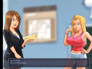 Jenny's big nips in summertime saga gameplay