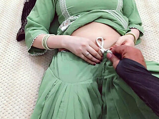 Indian housewife with big booty gets fucked at home