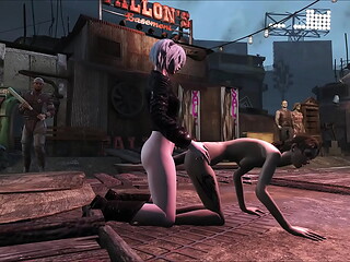 Fallout 4 Diamond City Public Fuck 3