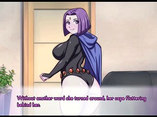 Waifu Hub season two - Adult Raven from Teen Titans in her debut anal scene