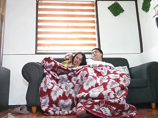 I watch a movie with my stepmother and we start fucking.