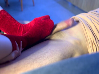 My Favorite Red Fuzzy Socks Experience
