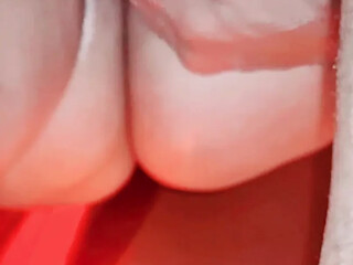 Stepmom gets inseminated by a lucky guy while moaning loud and deep.