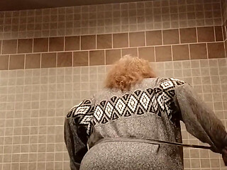 Shh dont tell I was  being naughty in the rest room of a diner that