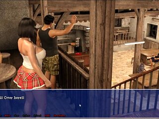 Lily of the Valley-Teen With Uniform Get Fucked In Bar