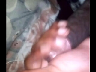My bbc is so wet from the lotion and Vaseline