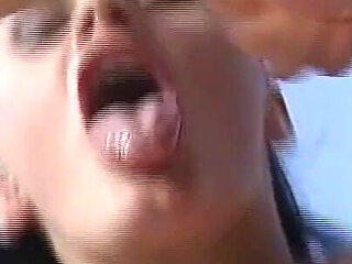 Busty Horny MILF Ass Fucked and Cummed in Mouth and Pussy by Two Big Cocks on the Boat