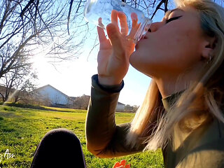 Drinking Piss on The Street Risk Real