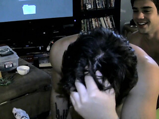 Zoey Gets the Boys Playing