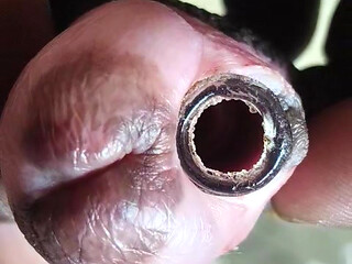 Cock inserting my pipe