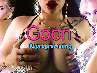 Goon reprogramming! You can't take your hand off your cock, just stroking and gooning as my mindless drone