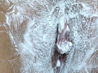 Hairy Pussy Shaving Close up! Intimate Haircut!