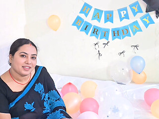 Bhabhi Surprised Brother-in-law on His Birthday and Gave Him Her Pussy as a Gift, Full Video