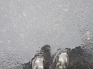 Rainy Day Play in Boots