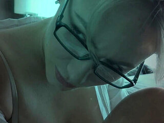 Blonde Petite Angel The Dreamgirl Tease Nylon Handjob & Footjob Fetish in HD