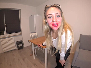 Fuck Me in My Cum-filled Pussy!