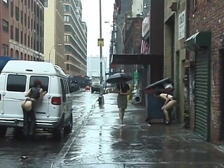 Horny dominatrix babes find slut with massive tits while getting nipples clamped - (Video has no audio but music)