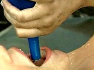 Aurora Snow takes part in a wild bukkake scene where multiple guys blast