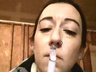 Sexy Smoking MILF Seduced by Magic Spell