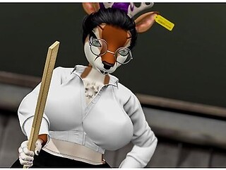 Good Girl Ott Herself In Detention - Second Life Yiff