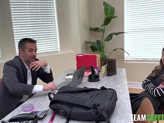 Nickey Huntsman & Ali Jones - Principal Discipline Nasty Teen 18+