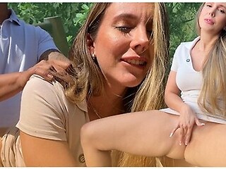 Big-ass beauty delivers an unbelievable outdoor fuck