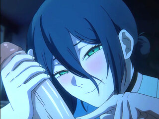 Quick Blowjob, Quick Orgasm, Quick Swallow - Reze Was a Professional