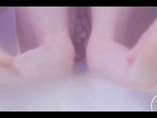 Washing and Tickling My Feet in the Bathub!