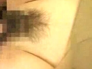 Hot Asian wife gets her pussy fucked hard with a toy