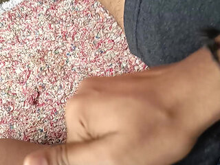 Only jerking hard by Horny Ismaatdeva